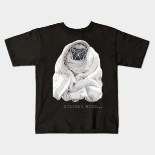 Pug in a Blanket Kids T-Shirt